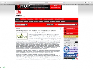 COFENAT participará en la 1ª Edición de la Feria de BioCultura de Galicia