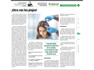 ¡Otra vez los piojos!