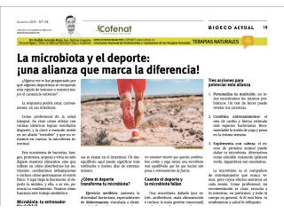 La microbiota y el deporte: ¡una alianza que marca la diferencia!