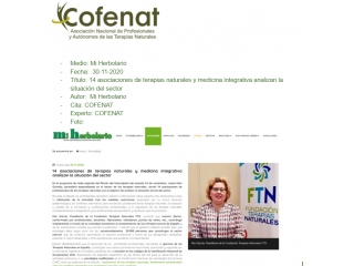 14 asociaciones de terapias naturales y medicina integrativa analizan la situación del sector