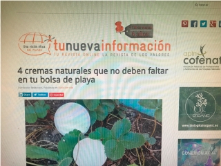 4 cremas naturales que no deben faltar en tu bolsa de playa