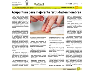 Acupuntura para mejorar la fertilidad en hombres