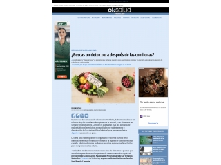 ¿Buscar un detox para después de las comilonas? 