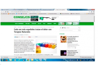 Cada vez más españoles tratan el dolor con Terapias Naturales