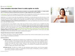 Cinco remedios naturales para frenar la caída capilar en otoño