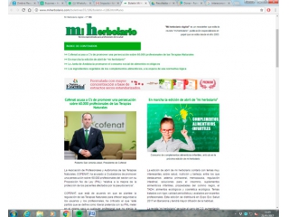 Cofenat acusa a C’s de promover una persecución sobre 60.000 profesionales de las Terapias Naturales.