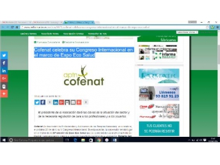 Cofenat celebra su Congreso Internacional en el marco de Expo Eco Salud