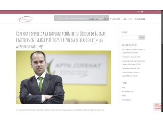 COFENAT consolida la implantación de su Código de Buenas Prácticas en España este 2025 y refuerza el diálogo con las administraciones