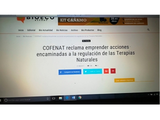COFENAT reclama emprender acciones encaminadas a la regulación de las Terapias Naturales. 