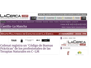 Cofenat registra un ‘Código de Buenas Prácticas’ de los profesionales de las Terapias Naturales en C-LM