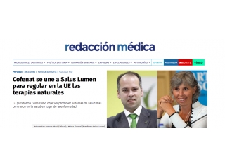 Cofenat se une a Salus Lumen para regular en la UE las terapias naturales.