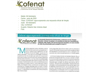 COFENAT sigue esperando una respuesta oficial de Vergés