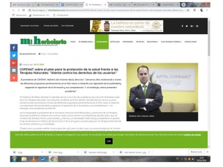 COFENAT sobre el plan para la protección de la salud frente a las Terapias Naturales: “Atenta contra los derechos de los usuarios