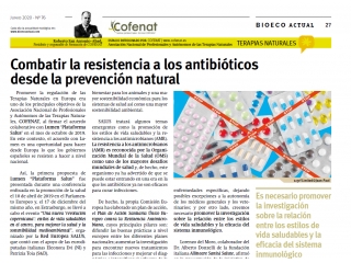 Combatir la resistencia a los antibióticos desde la prevención natural
