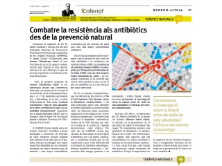 Combatre la resistència als antibiòtics des de la prevenció natural