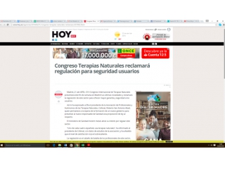 Congreso Terapias Naturales reclamará regulación para seguridad usuarios.