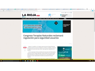 Congreso Terapias Naturales reclamará regulación para seguridad usuarios