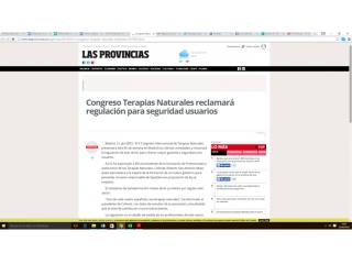 Congreso Terapias Naturales reclamará regulación para seguridad usuarios