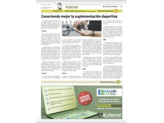 Conociendo mejor la suplementación deportiva