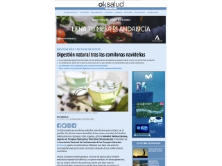 Digestión natural tras las comidillas navideñas