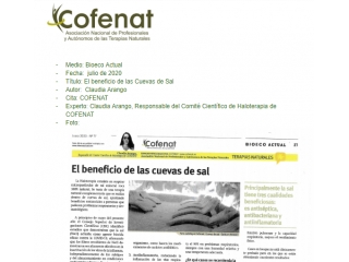 El beneficio de las Cuevas de Sal