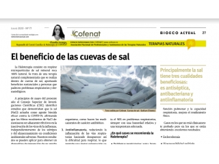 El beneficio de las cuevas de sal