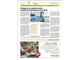 El deporte y la salud mental: cuando el movimiento cura el alma