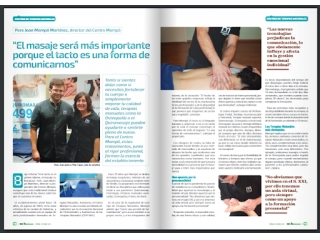 “El masaje será más importante porque el tacto es una forma de comunicarnos”