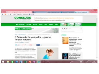 El Parlamento Europeo podría regular las Terapias Naturales