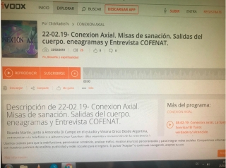 Entrevista a Roberto San Antonio-Abad en el programa ‘Conexión Axial’