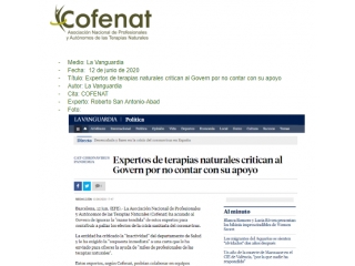 Expertos de terapias naturales critican al Govern por no contar con su apoyo