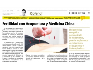Fertilidad con Acupuntura y Medicina China