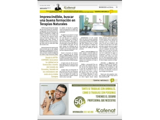 Imprescindible, buscar una buena formación en Terapias Naturales