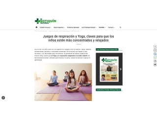 Juegos de respiración y Yoga, claves para que los niños estén más concentrados y relajados