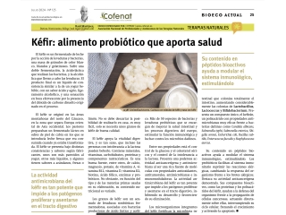 Kéfir: alimento probiótico que aporta salud