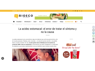 La acidez estomacal: el error de tratar el síntoma y no la causa
