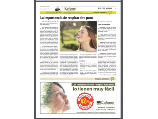 La importancia de respirar aire puro