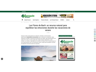 Las Flores de Bach: un recurso natural para equilibrar las emociones durante las vacaciones de verano