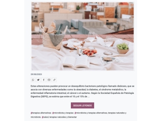 Las terapias naturales, aliadas de la microbiota para mejorar tu salud