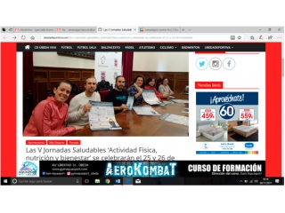 Las V Jornadas Saludables ‘Actividad Física, nutrición y bienestar’ se celebrarán el 25 y 26 de noviembre.