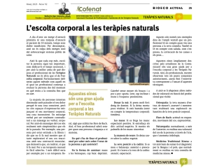 L’escolta corporal a les teràpies naturals