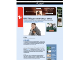 Lo más natural para combatir la tos y el resfriado 