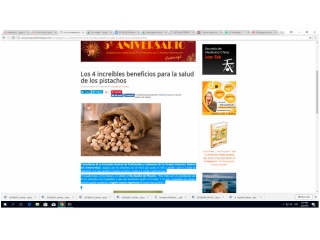 Los 4 increíbles beneficios para la salud de los pistachos