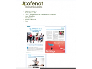 Los beneficios de la Osteopatía en los corredores