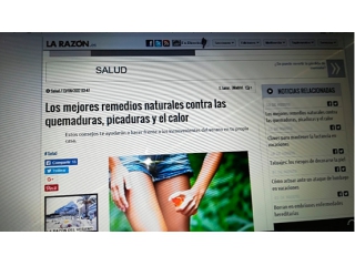Los mejores remedios naturales contra las quemaduras, picaduras y el calor.