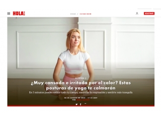 ¿Muy cansada e irritada por el calor? Estas posturas de yoga te calmarán