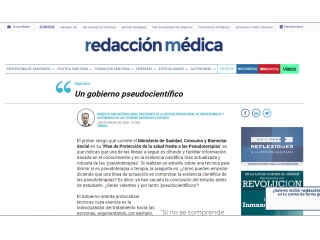 Opinión: Un gobierno pseudocientífico