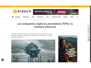POPs: contaminantes orgánicos persistentes y su impacto en la salud