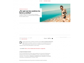 ¿Por qué son tan curativos los barros y las arcillas?