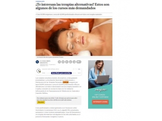 “¿Te interesan las terapias alternativas? Estos son algunos de los cursos más demandados”